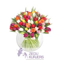 Pavasara pušķis nr 13: Весенний букет 13: Spring flower bouquet 13. cnt. 95.00 €