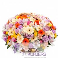 Svētku pušķis nr 12: Букет для праздника нр 12: Flower bouquet 12. шт. 250.00 €